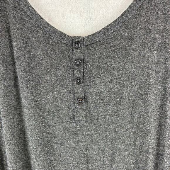 Torrid Charcoal Gray Sleeveless Pajama Romper - Picture 6 of 9